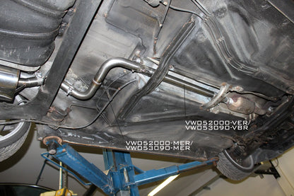 Mittelschalldämpfer-Ersatzrohr, KEINE (EG-) GENEHMIGUNG!