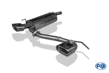 Sportschalldämpfer mit links/rechts je 1 Endrohr 135x80mm (Typ 53), inkl. (EG-) GENEHMIGUNG!