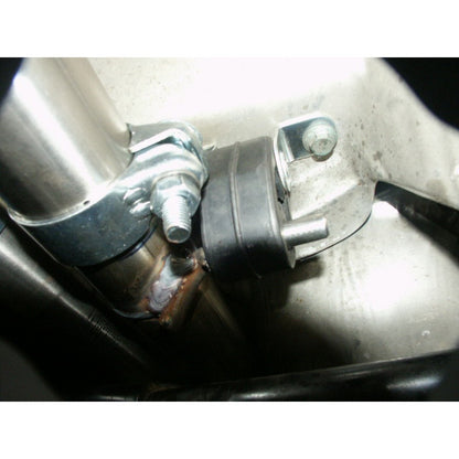 Sportschalldämpfer mit seitlich 1 Endrohr 135x50mm (Typ 50), inkl. TÜV-Teilegutachten!