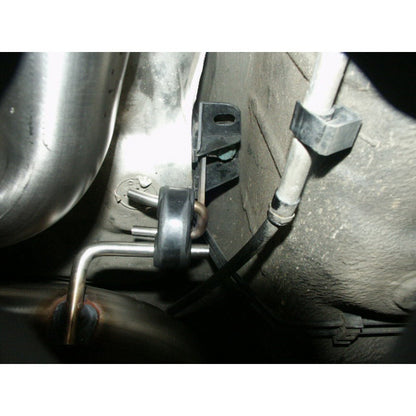 Sportschalldämpfer mit seitlich 1 Endrohr 135x80mm (Typ 50), inkl. TÜV-Teilegutachten!