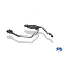 Sportschalldämpfer mit links/rechts je 2 Endrohren 76mm (Typ 13), inkl. TÜV-Teilegutachten!