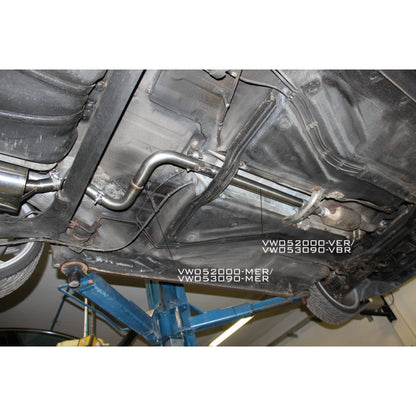 Mittelschalldämpfer-Ersatzrohr, KEINE (EG-) GENEHMIGUNG!