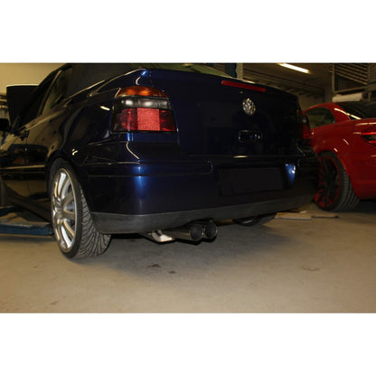 Sportschalldämpfer mit 2 Endrohren 76mm (Typ 10), inkl. (EG-) GENEHMIGUNG!