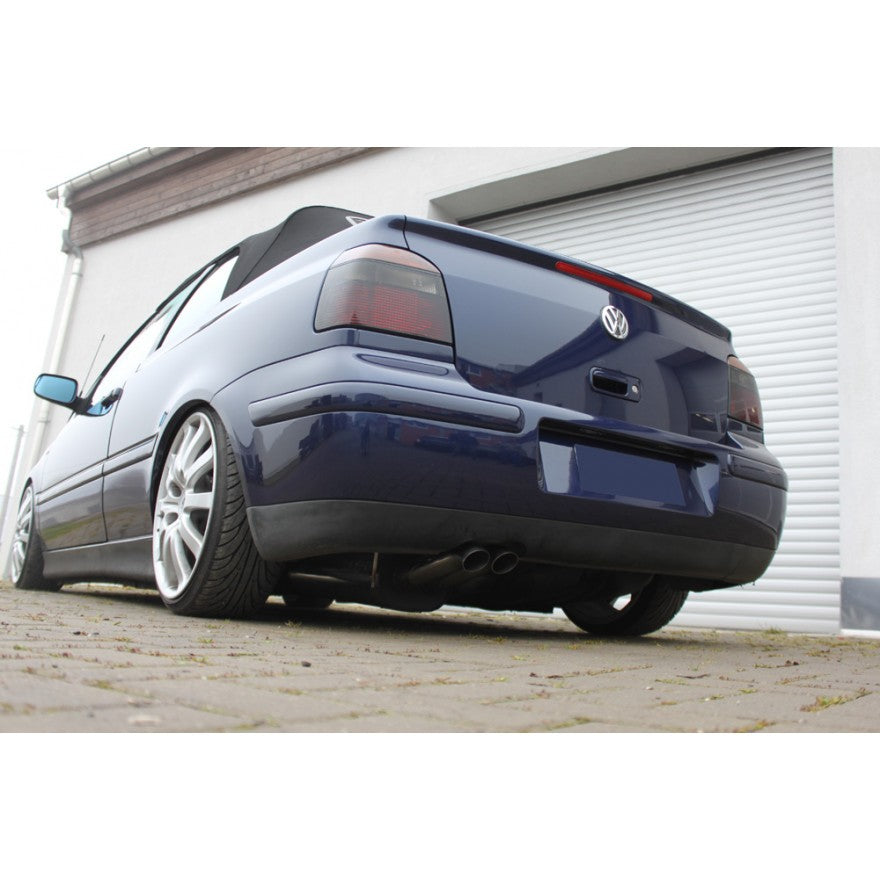 Sportschalldämpfer mit 2 Endrohren 63mm (Typ 28), inkl. (EG-) GENEHMIGUNG!