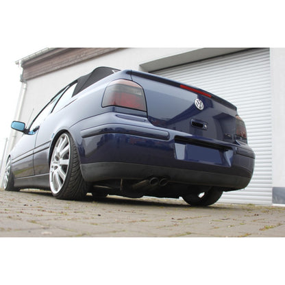 Sportschalldämpfer mit 2 Endrohren 63mm (Typ 28), inkl. (EG-) GENEHMIGUNG!