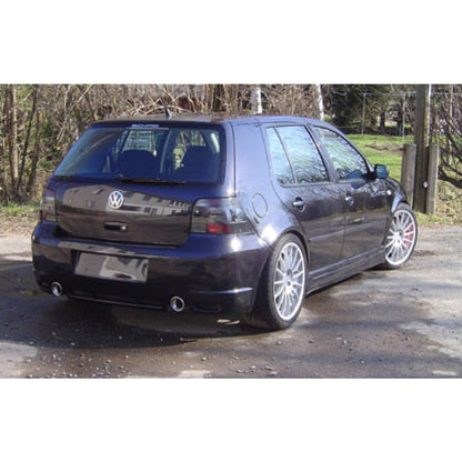 Sportschalldämpfer mit links/rechts je 1 Endrohren 90mm (Typ 17), inkl. TÜV-Teilegutachten!