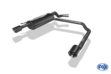 Sportschalldämpfer mit links/rechts je 1 Endrohren 90mm (Typ 25), inkl. TÜV-Teilegutachten!