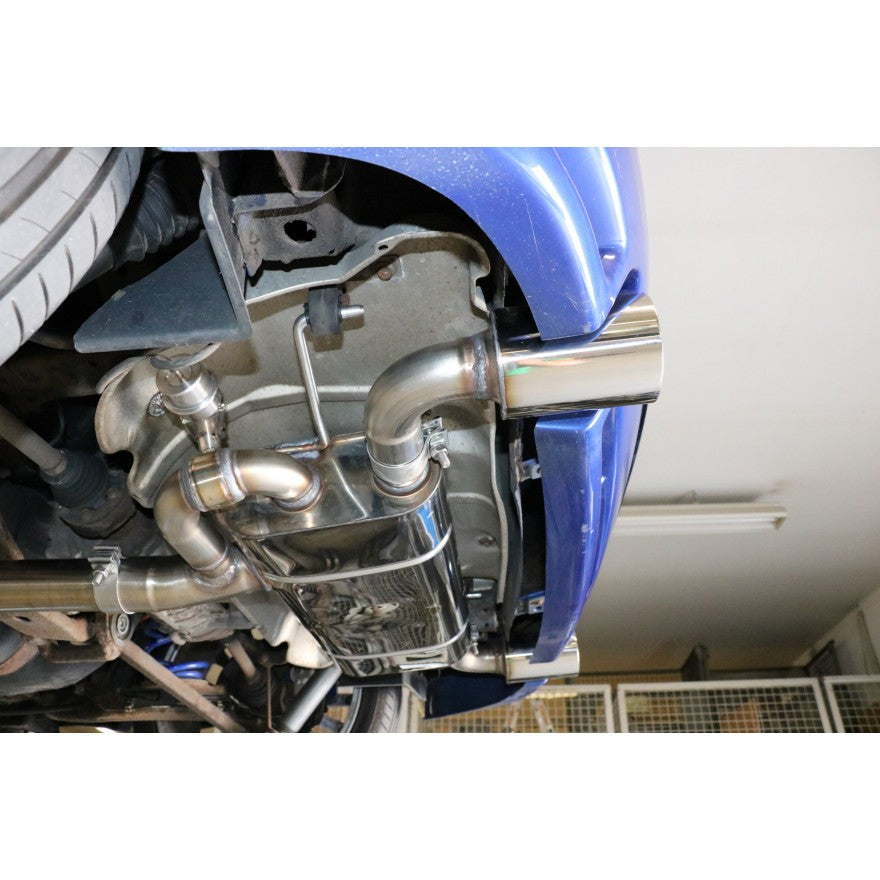 Sportschalldämpfer mit links/rechts je 1 Endrohr 100mm (Typ 24), inkl. (EG-) GENEHMIGUNG!