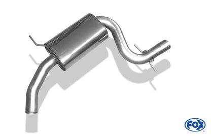 Mittelschalldämpfer, inkl. (EG-) GENEHMIGUNG!