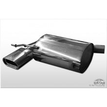 Sportschalldämpfer mit 1 Endrohr 160x80mm (Typ 53), inkl. (EG-) GENEHMIGUNG!