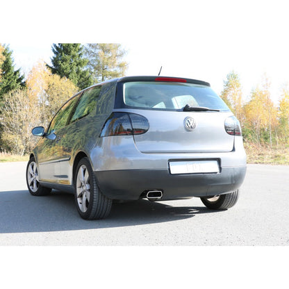 Sportschalldämpfer mit 1 Endrohr 145x65mm (Typ 59), inkl. (EG-) GENEHMIGUNG!