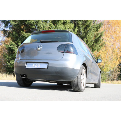 Sportschalldämpfer mit 1 Endrohr 145x65mm (Typ 59), inkl. (EG-) GENEHMIGUNG!