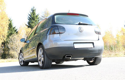 Sportschalldämpfer mit 1 Endrohr 145x65mm (Typ 59), inkl. (EG-) GENEHMIGUNG!