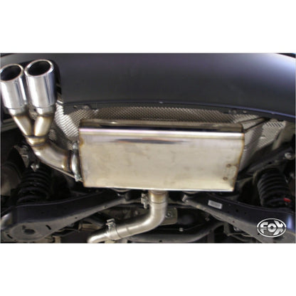 Sportschalldämpfer mit 2 Endrohren 76mm (Typ 17), inkl. (EG-) GENEHMIGUNG!