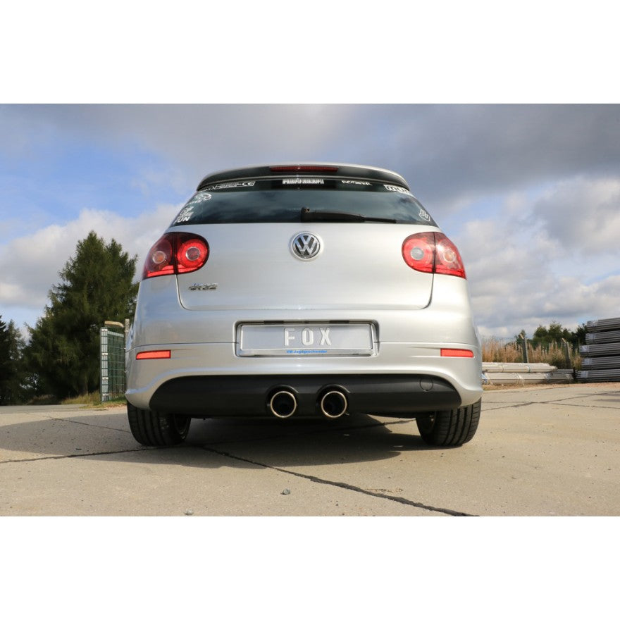 Sportschalldämpfer mit 2 Endrohren 100mm (Typ 16), inkl. (EG-) GENEHMIGUNG!