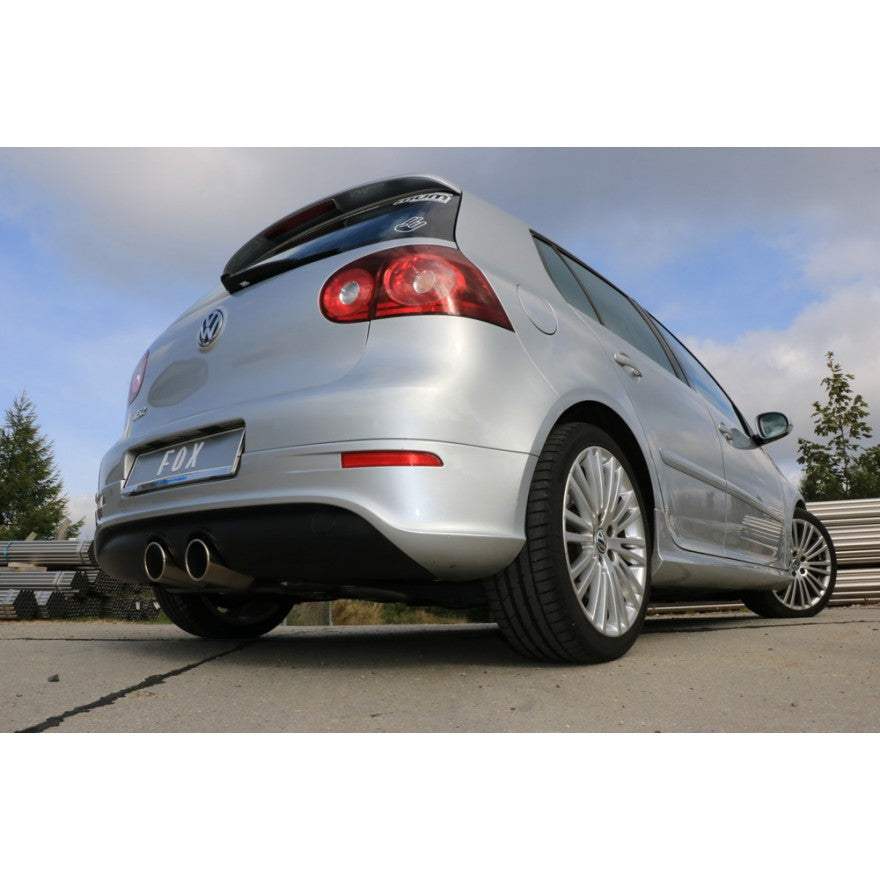 Sportschalldämpfer mit 2 Endrohren 100mm (Typ 16), inkl. (EG-) GENEHMIGUNG!