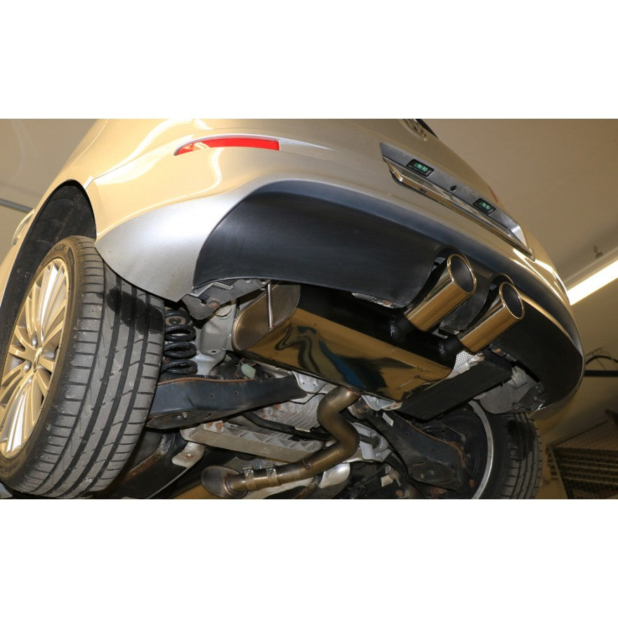 Sportschalldämpfer mit 2 Endrohren 100mm (Typ 16), inkl. (EG-) GENEHMIGUNG!