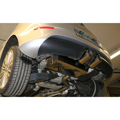 Sportschalldämpfer mit 2 Endrohren 100mm (Typ 16), inkl. (EG-) GENEHMIGUNG!