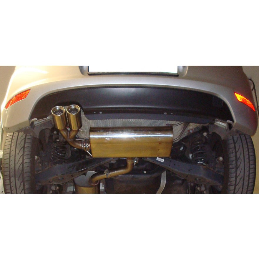 Sportschalldämpfer mit 2 Endrohren 80mm (Typ 13), inkl. (EG-) GENEHMIGUNG!