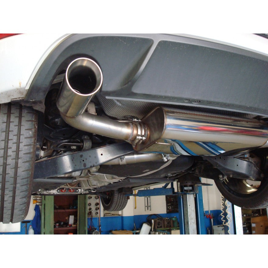 Sportschalldämpfer mit links/rechts je 1 Endrohr 90mm (Typ 25), inkl. (EG-) GENEHMIGUNG!