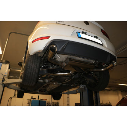 Sportschalldämpfer mit links/rechts je 1 Endrohr 100mm (Typ 25), inkl. (EG-) GENEHMIGUNG!