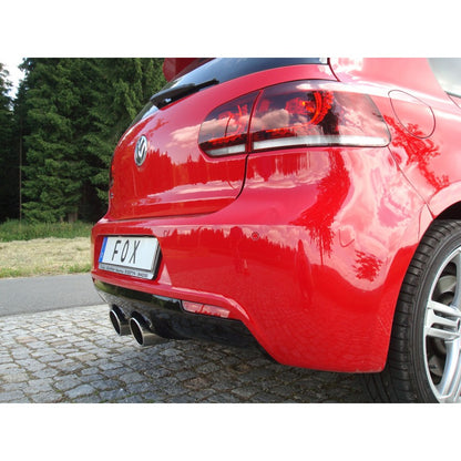 Sportschalldämpfer mit mittig 2 Endrohren 100mm (Typ 16), inkl. (EG-) GENEHMIGUNG!