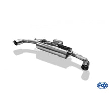 Sportschalldämpfer mit links/rechts je 1 Endrohr 90mm (Typ 25), inkl. (EG-) GENEHMIGUNG!