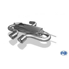 Sportschalldämpfer mit mittig 2 Endrohren 100mm (Typ 16), inkl. (EG-) GENEHMIGUNG!