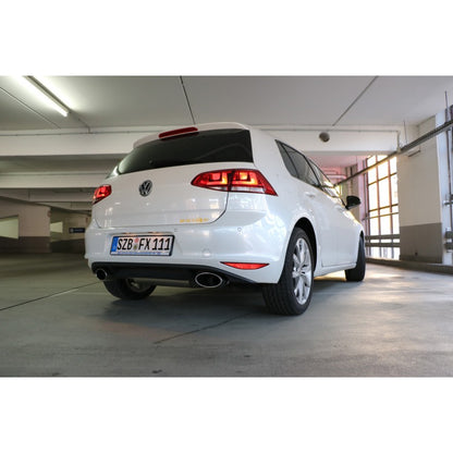 Sporttschalldämpfer mit links/rechts je 1 Endrohr 160x90mm (Typ 38), inkl. (EG-) GENEHMIGUNG!