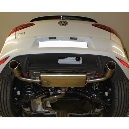 Sportschalldämpfer mit links/rechts je 1 Endrohr 100mm (Typ 16), inkl. (EG-) GENEHMIGUNG!