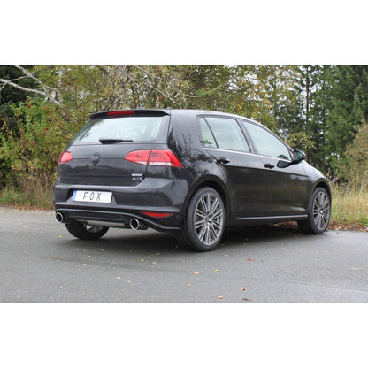 Sportschalldämpfer mit links/rechts je 1 Endrohr 100mm (Typ 16), inkl. (EG-) GENEHMIGUNG!