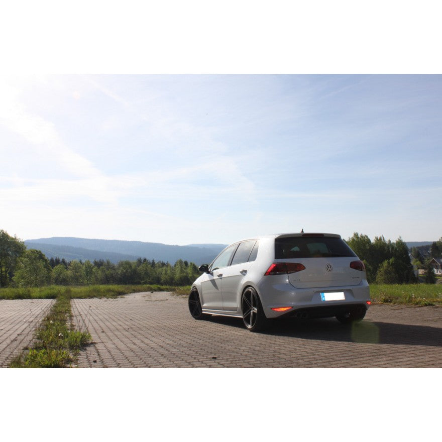 Sportschalldämpfer mit links/rechts je 2 Endrohren 80mm (Typ 25), inkl. (EG-) GENEHMIGUNG!