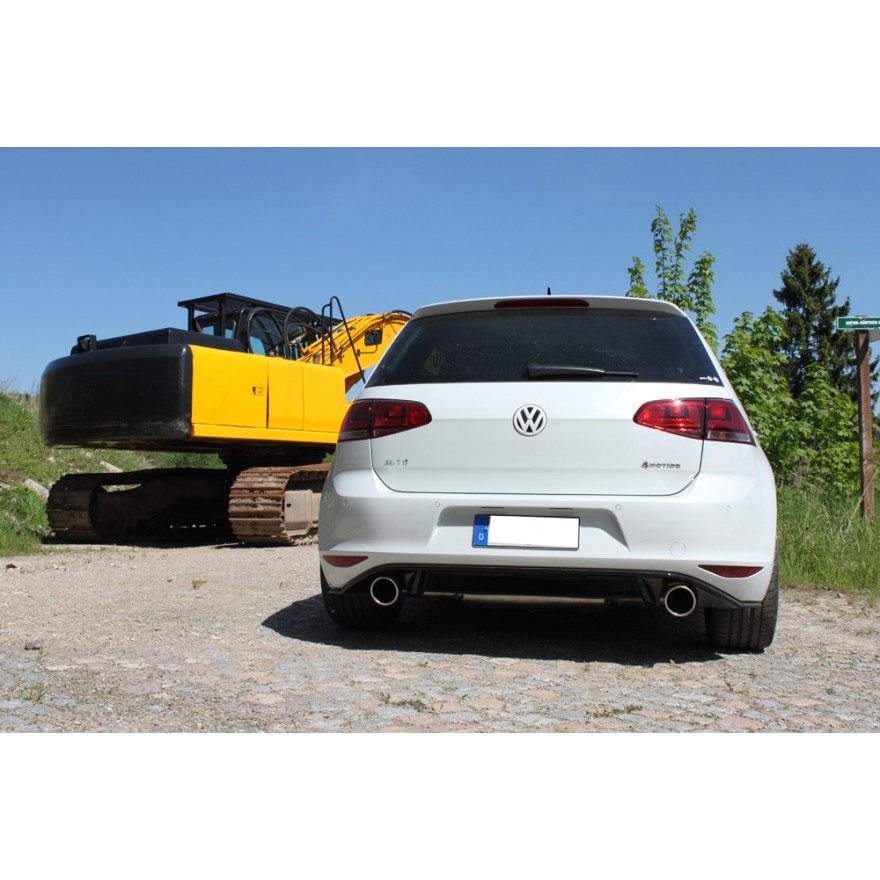 Sportschalldämpfer mit links/rechts je 1 Endrohr 100mm (Typ 16), inkl. (EG-) GENEHMIGUNG!