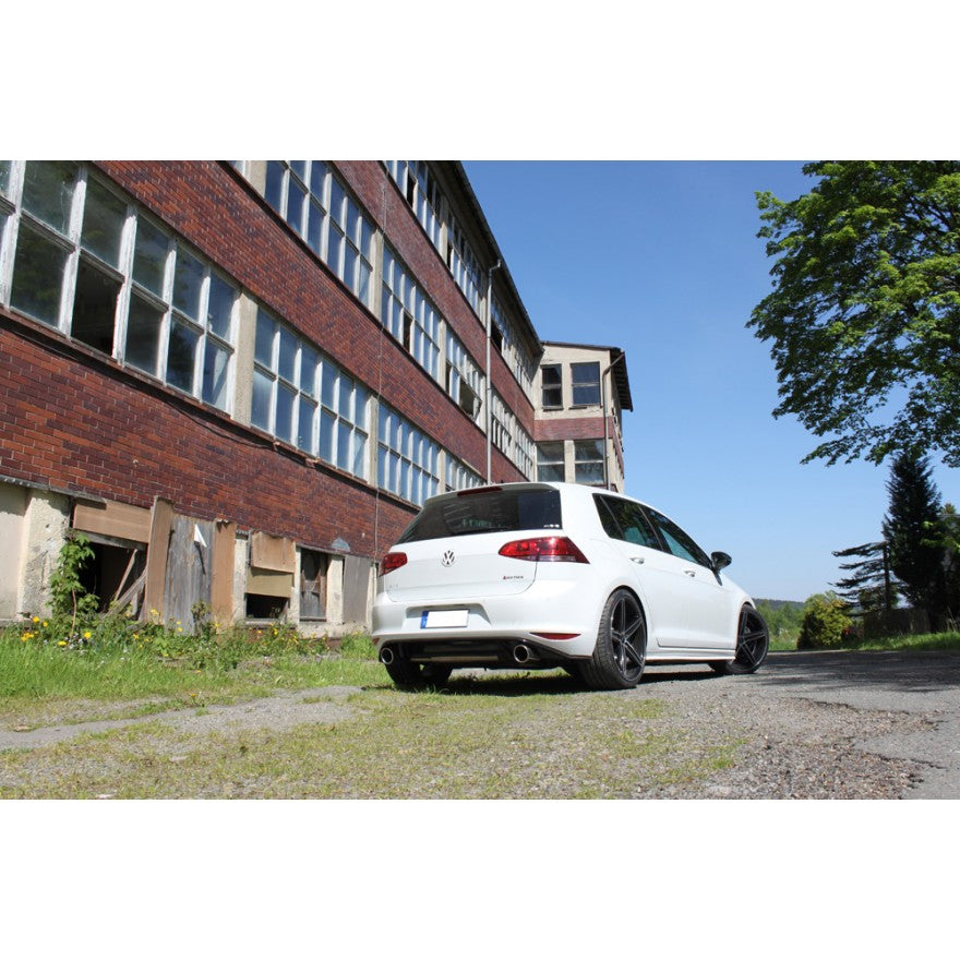 Sportschalldämpfer mit links/rechts je 1 Endrohr 100mm (Typ 16), inkl. (EG-) GENEHMIGUNG!