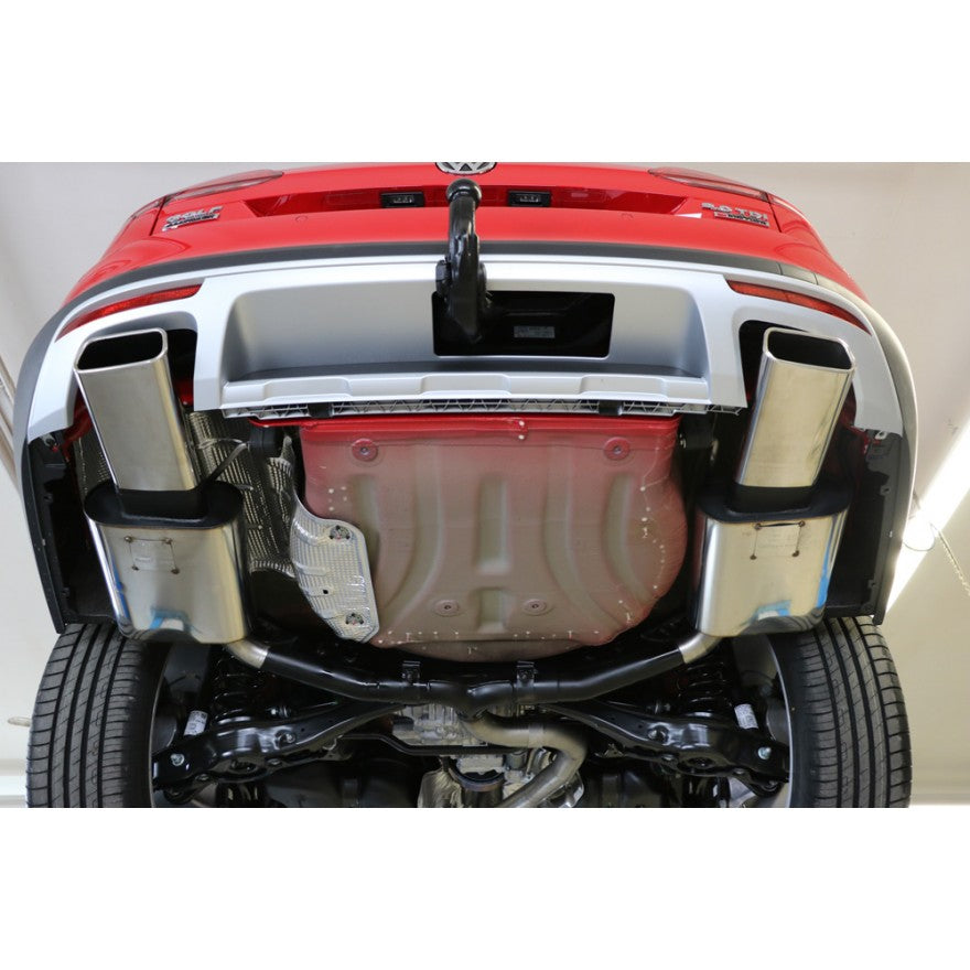 Sportschalldämpfer mit links/rechts je 1 Endrohr 145x65mm (Typ 59), inkl. (EG-) GENEHMIGUNG!