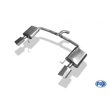 Sportschalldämpfer mit links/rechts je 1 Endrohr 145x65mm (Typ 59), inkl. (EG-) GENEHMIGUNG!