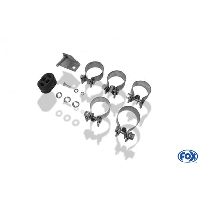Sportschalldämpfer mit links/rechts je 1 Endrohr 145x65mm (Typ 59), inkl. (EG-) GENEHMIGUNG!