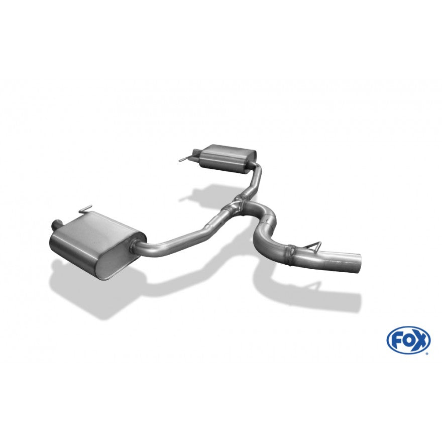 Sportschalldämpfer links/rechts ohne Endrohre, inkl. (EG-) GENEHMIGUNG!