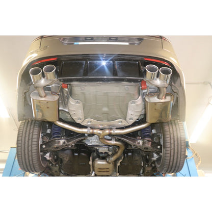 Sportschalldämpfer links/rechts ohne Endrohre, inkl. (EG-) GENEHMIGUNG!