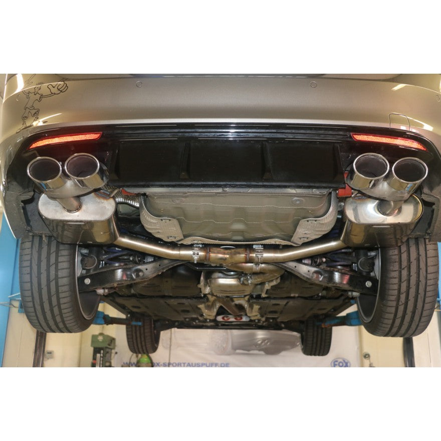 Sportschalldämpfer links/rechts ohne Endrohre, inkl. (EG-) GENEHMIGUNG!