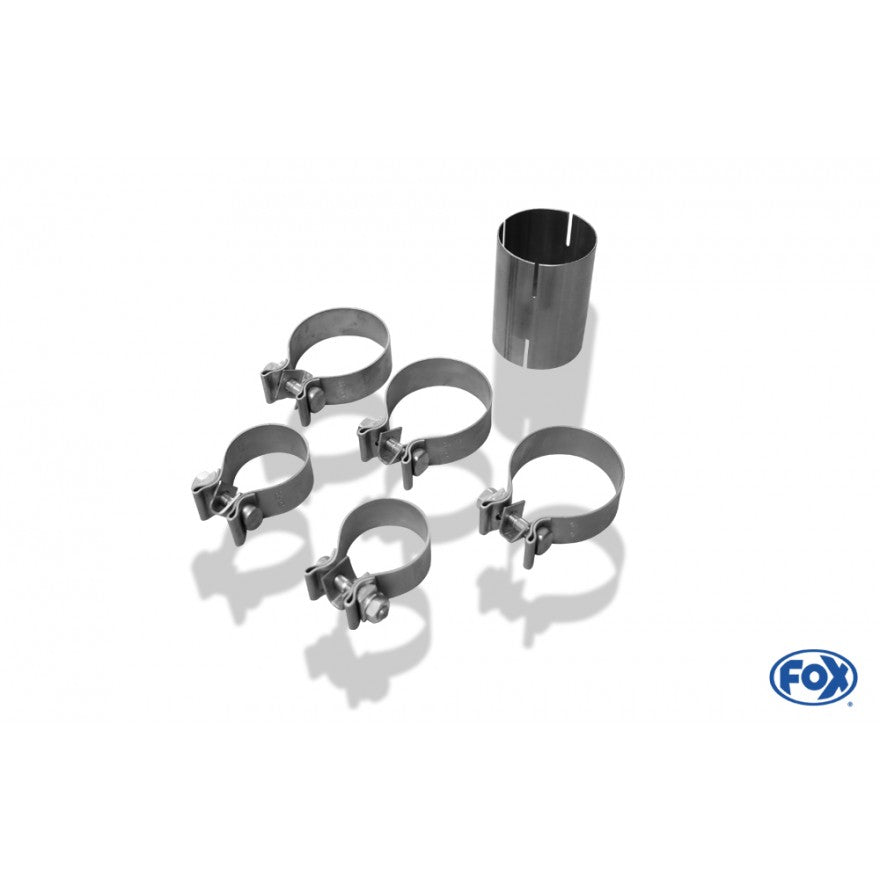 Sportschalldämpfer mit links/rechts je 1 Endrohr 160x90mm (Typ 38), inkl. (EG-) GENEHMIGUNG!