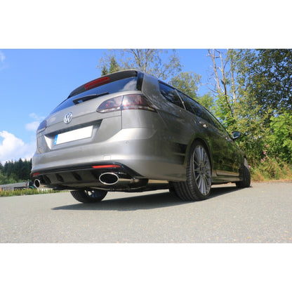 Sportschalldämpfer mit links/rechts je 1 Endrohr 160x90mm (Typ 38), inkl. (EG-) GENEHMIGUNG!