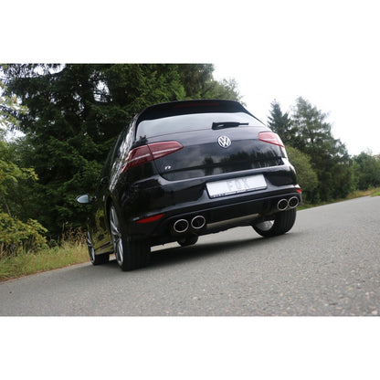 Sportschalldämpfer mit links/rechts je 2 Endrohren 115x85mm (Typ 44), inkl. (EG-) GENEHMIGUNG!