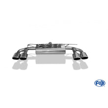 Sportschalldämpfer mit links/rechts je 2 Endrohre 115x85mm (Typ 44), inkl. (EG-) Genehmigung!