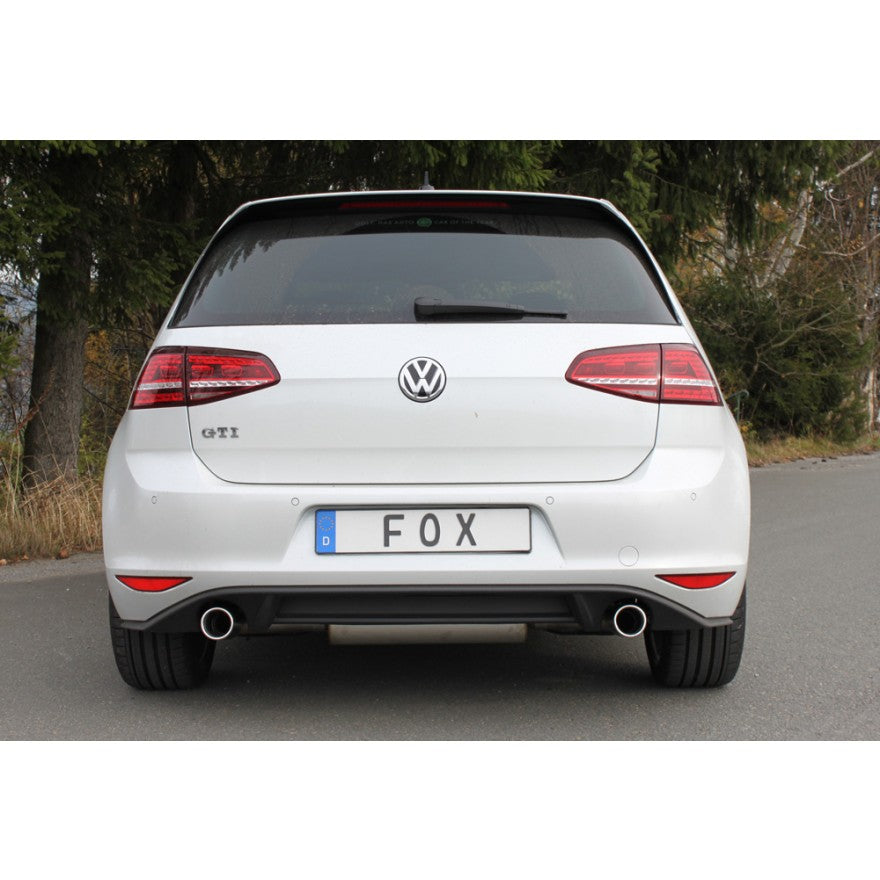 Sportschalldämpfer mit links/rechts je 1 Endrohr 90mm (Typ 16), inkl. (EG-) GENEHMIGUNG!