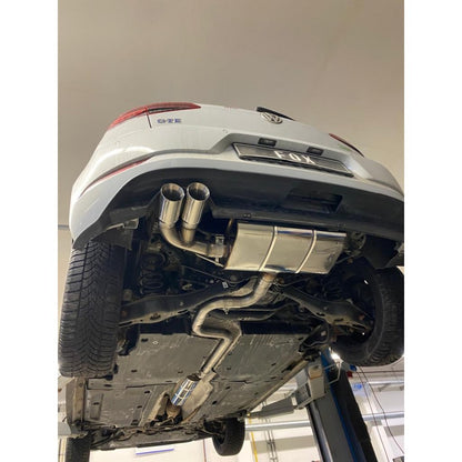 Sportschalldämpfer mit 2 Endrohren 80mm (Typ 25), inkl. (EG-) GENEHMIGUNG!