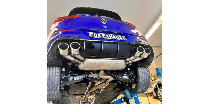 Endrohrset mit links/rechts je 2 Endrohren 115x85mm (Typ 32), inkl. (EG-) GENEHMIGUNG!