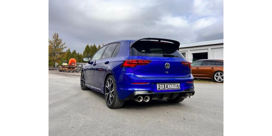 Halbanlage ab OPF mit links/rechts je 2 Endrohren 100mm (Typ 25), inkl. (EG-) GENEHMIGUNG!