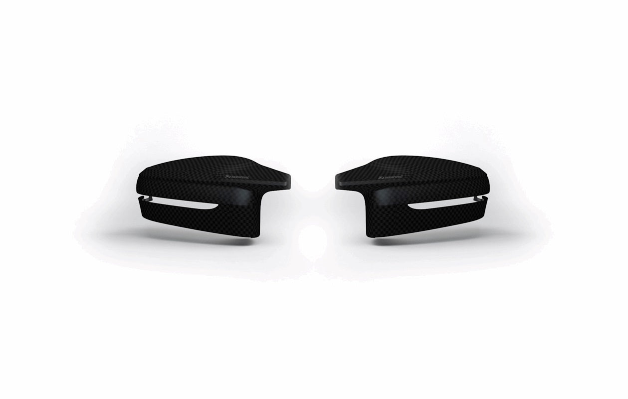 Carbon Fiber Mirror Cap Set (Matte)