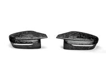 Chopped Carbon Fibre Mirror Cap Set (Matte)